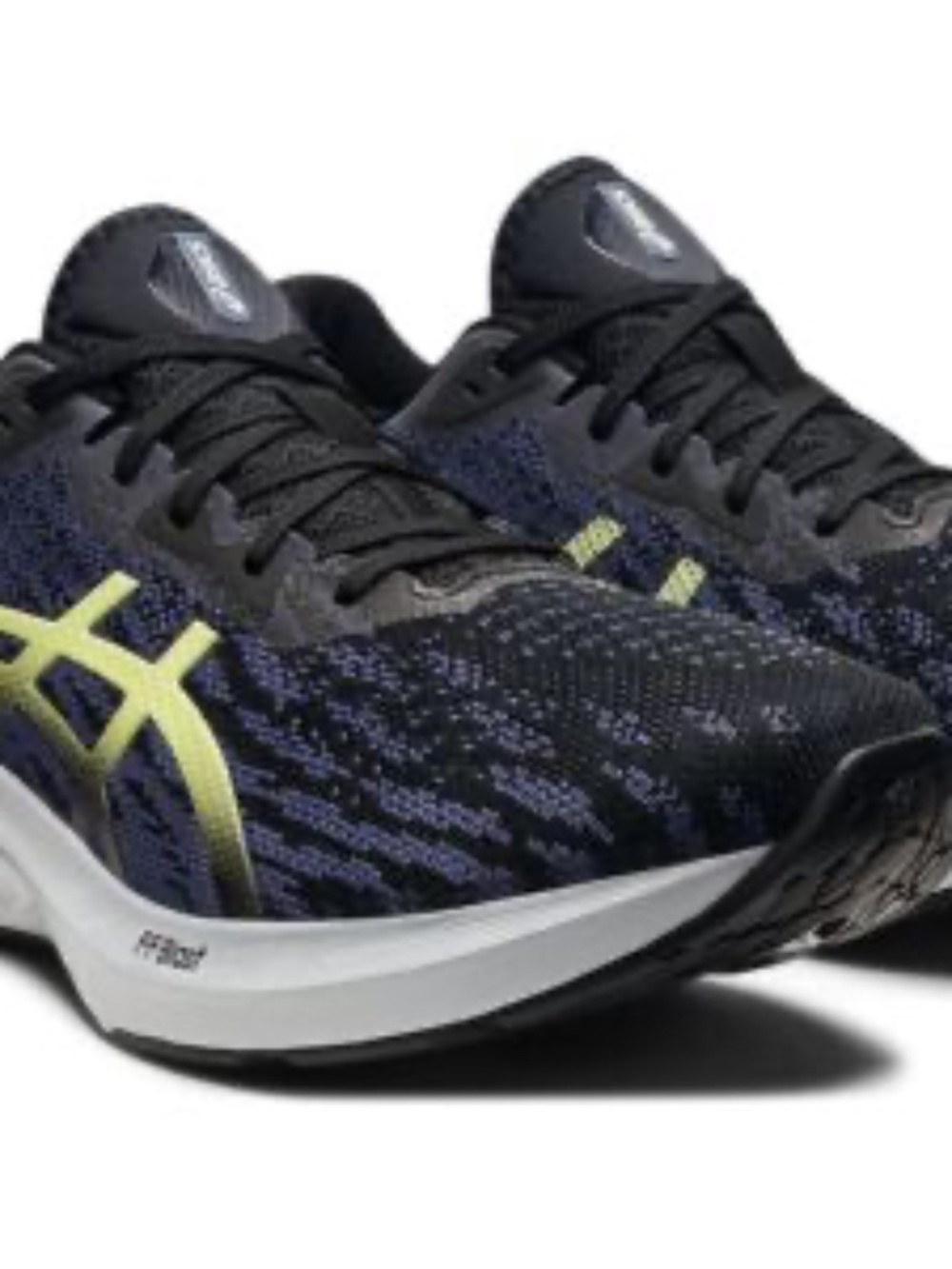 Asics Dynablast 2 Shoes Men's Black/Glow Yellow Running Sneakers 10.5 NIB